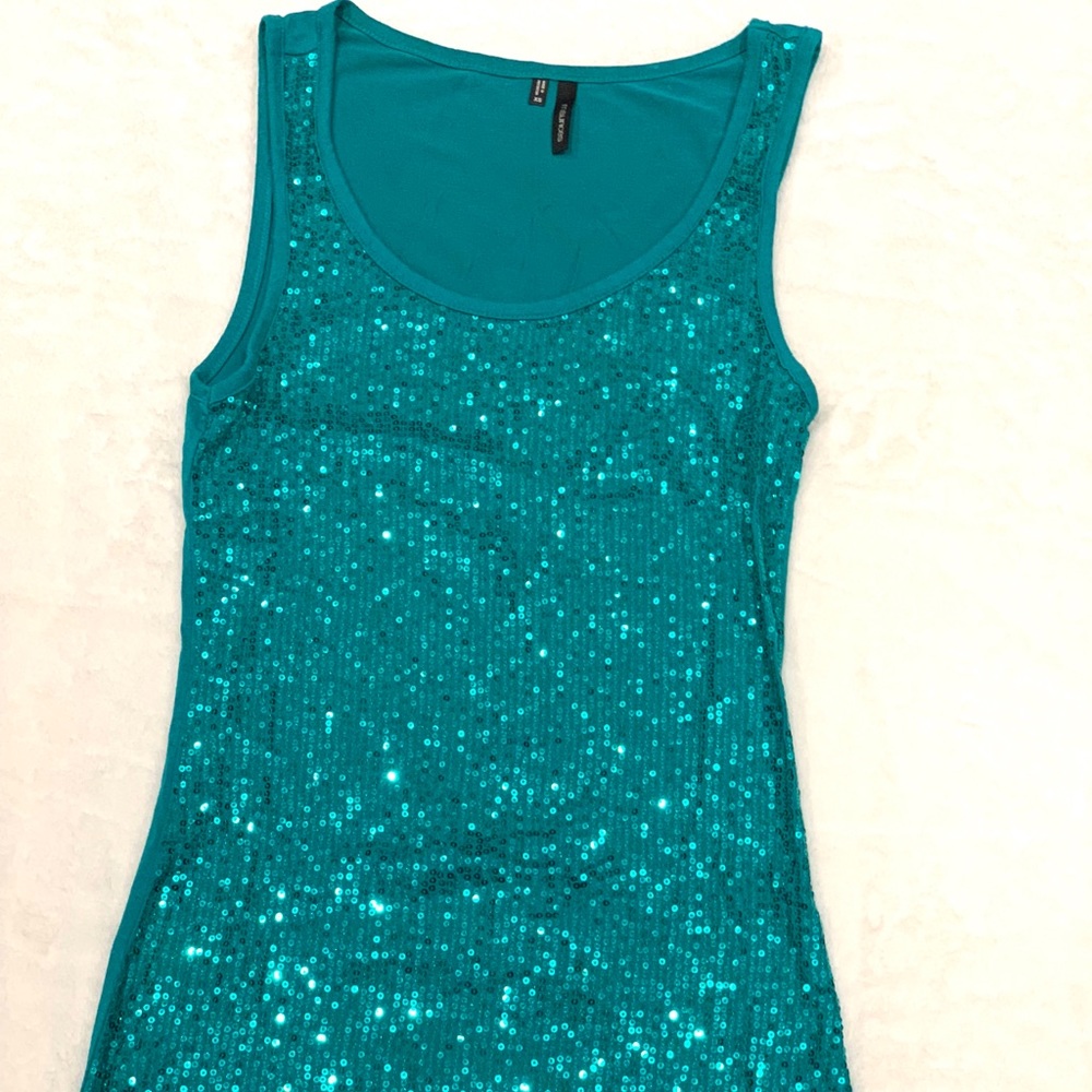 Maurice’s Sequin Blue Top